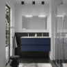 Meuble sous vasque + double vasque Noja Salgar
