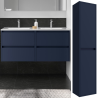 Meuble sous vasque + double vasque Noja Salgar