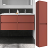 Meuble sous vasque + double vasque Noja Salgar