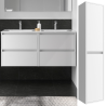 Meuble sous vasque + double vasque Noja Salgar