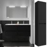 Meuble sous vasque + double vasque Noja Salgar