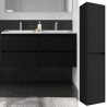 Meuble sous vasque + double vasque Noja Salgar