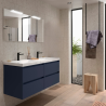 Meuble sous vasque + double vasque Noja Salgar