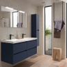 Meuble sous vasque + double vasque Noja Salgar