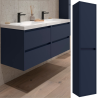 Meuble sous vasque + double vasque Noja Salgar
