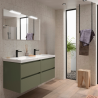 Meuble sous vasque + double vasque Noja Salgar