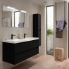 Meuble sous vasque + double vasque Noja Salgar