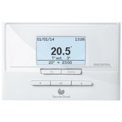 Thermostat d'ambiance Saunier Duval ExaControl E7 C Thermostat d'ambiance Saunier Duval ExaControl E7 C