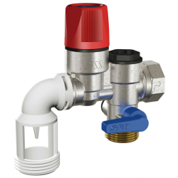 Groupe de sécurité coudé SFR 3/4" Inox WATTS Groupe de sécurité coudé SFR 3/4" Inox WATTS