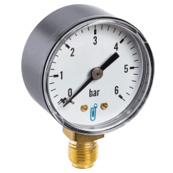 Manomètre raccord radial Ø50 THERMADOR MR04