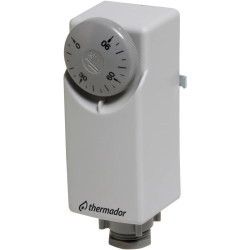 Aquastat de réglage à applique + 20 à + 90 °C AAR Thermador