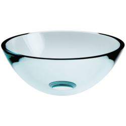 Vasque en verre transparent à poser Ondyna Vasque en verre transparent à poser Ondyna