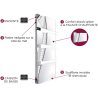 Radiateur sèche-serviettes électrique bluetooth Symphonik Thermor