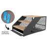 Pack transformation SPA pompe à chaleur 5 Kw + by-pass + escalier