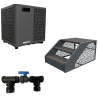 Pack transformation SPA pompe à chaleur 5 Kw + by-pass + escalier