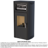 Poêle à granulés Noa Horno 11 kW BRONPI