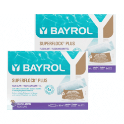Pack de 2 Floculation manuelle Superflock plus BAYROL