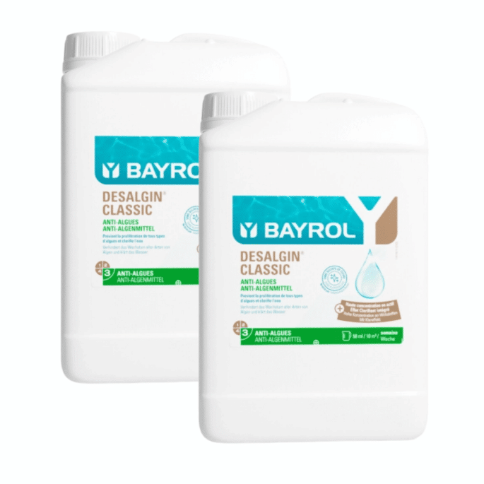 Pack de 2 Desalgin Classic 3L lutte contre les algues BAYROL