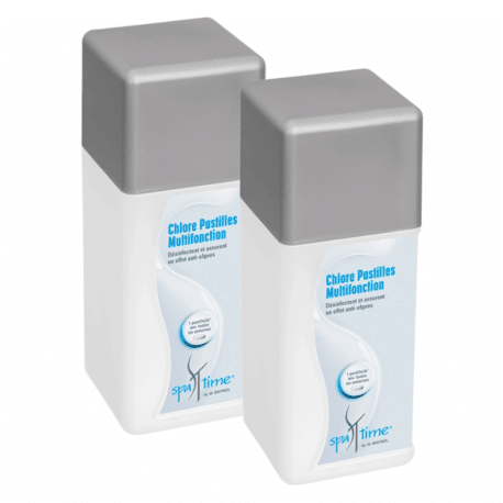 Pack de 2 Chlore pastilles multifonction pour SPA Bayrol