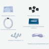 Pack Pompe à chaleur Piscine Poolex Jetline Sélection FI 155 + By pass universel + Testeur / Lecteur de pH et température