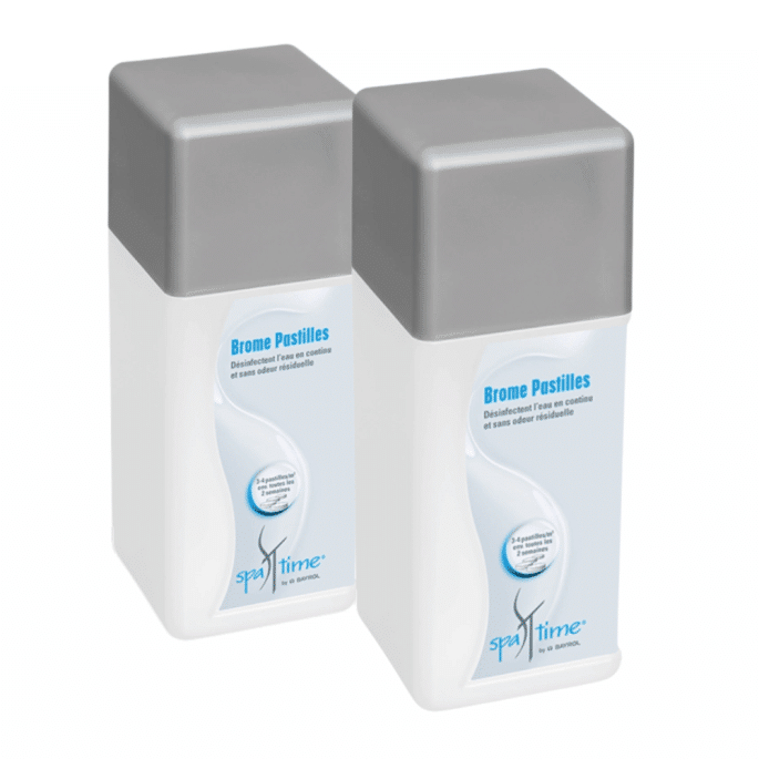 Pack de 2 Brome pastilles SpaTime Bayrol