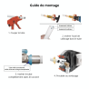 Lot de 10 Coudes 90° multicouche à sertir D20 RBM profil TH-H-U-B-F
