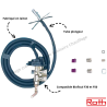 Pack Cuve fioul 2000 L + Kit aspiration Roth + Jauge