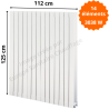 Radiateur Aluminium H.125 cm Oscar 1200 Deville
