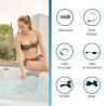 Pompe à chaleur spa Icespa Spawer Full Inverter Poolex 7kW