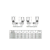 Corps double équerre thermostatique Laiton chromé Thermador