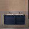Meuble sous vasque + double vasque Attila Salgar