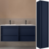 Meuble sous vasque + double vasque Attila Salgar
