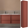 Meuble sous vasque + double vasque Attila Salgar
