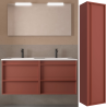 Meuble sous vasque + double vasque Attila Salgar