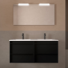 Meuble sous vasque + double vasque Attila Salgar