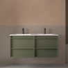 Meuble sous vasque + double vasque Attila Salgar