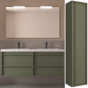 Meuble sous vasque + double vasque Attila Salgar