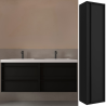 Meuble sous vasque + double vasque Attila Salgar