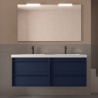 Meuble sous vasque + double vasque Attila Salgar