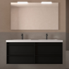 Meuble sous vasque + double vasque Attila Salgar