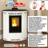 Poêle à granulés PRINCESA 11.7 kW BRONPI