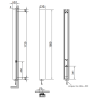 Radiateur électrique 950 W Beams Mono-El Vasco
