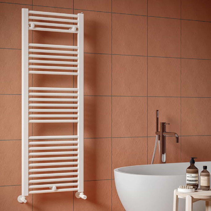 Radiateur sèche-serviettes Ares Irsap Blanc