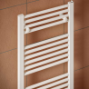 Radiateur sèche-serviettes Ares Irsap Blanc