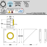 Kit conduit double paroi isolé vertical extérieur Ediliso25 Edilinox