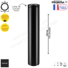 Elément droit 115 cm ED1200-...TI Therminox Poujoulat TI