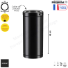 Elément droit 45 cm ED450-...TI Therminox Poujoulat TI