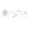 SONDE/ELCTRODE PH HANNA PG13.5 COMPTAIBLE BAYROL/SYCLOPE