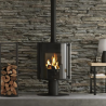 Poêle à bois Hemisph'R Morvan 6,2 kW