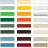 Sèche-Serviettes Horizontal Eau chaude RIGO Irsap Hauteur 373 mm